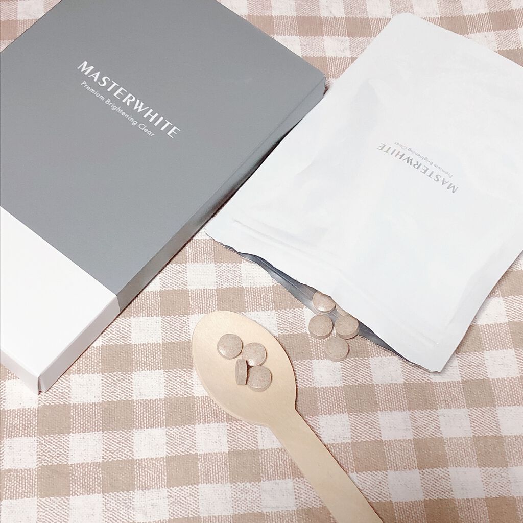 マスターホワイト/ヴィジョンステイト/美容サプリメントを使ったクチコミ(1枚目)