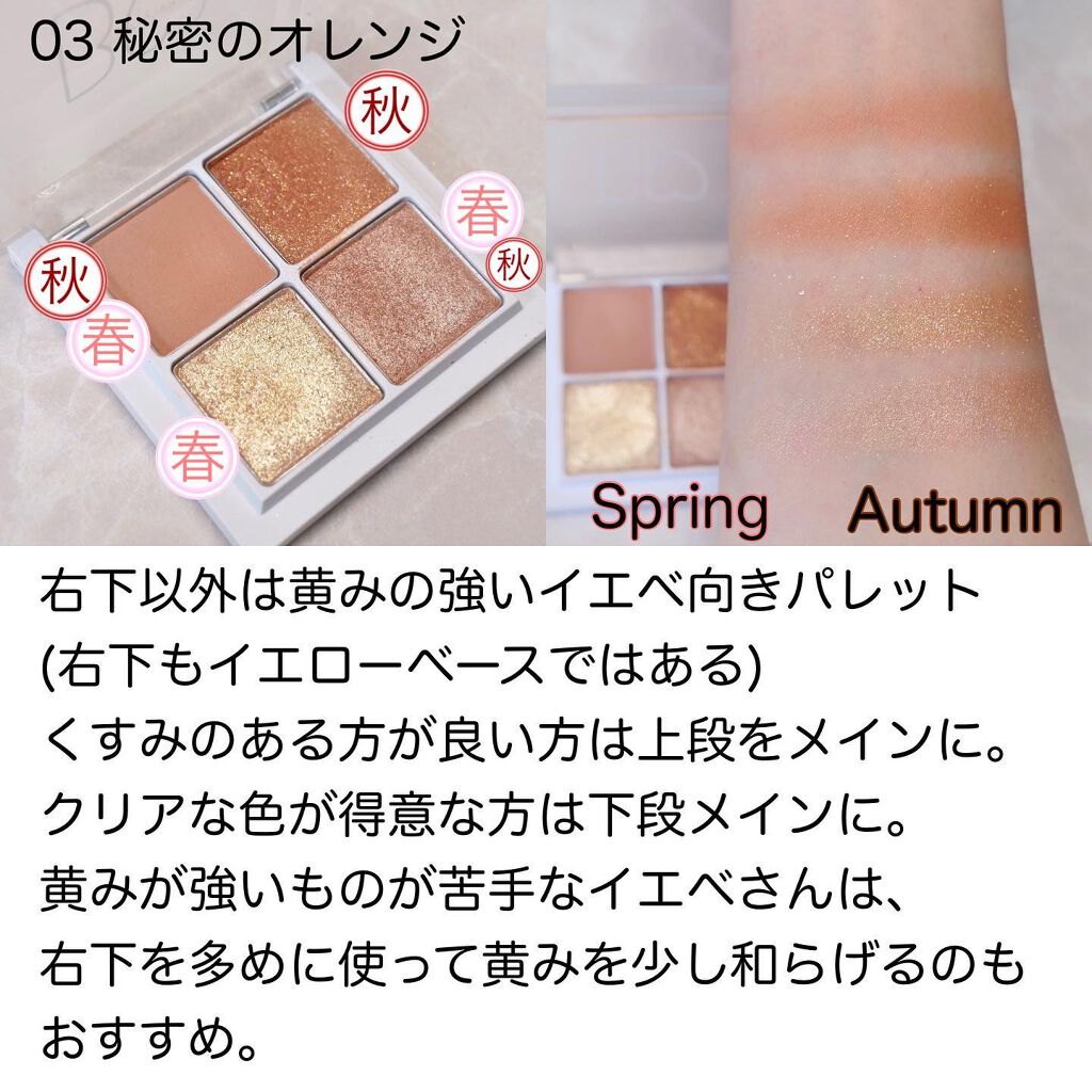 THE アイパレR/b idol/アイシャドウパレットを使ったクチコミ(4枚目)