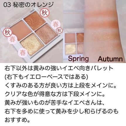 THE アイパレR/b idol/アイシャドウパレットを使ったクチコミ(4枚目)