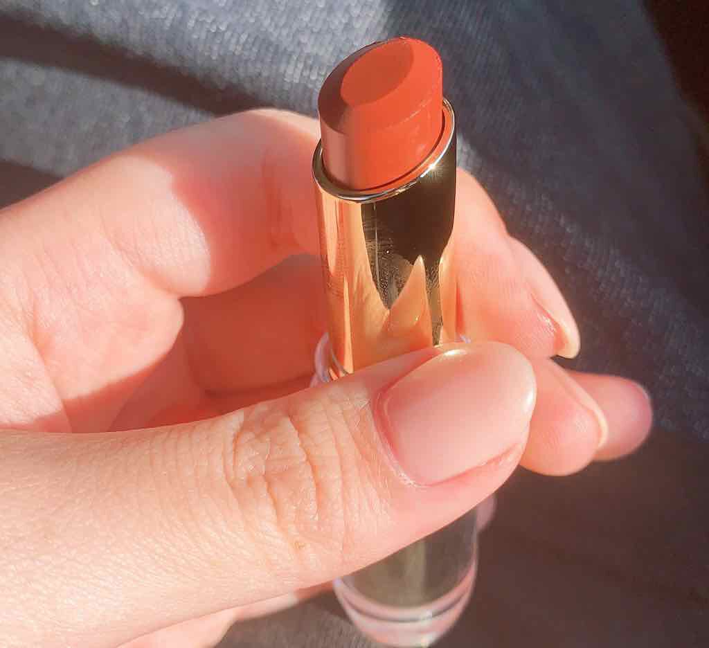 ラスティンググロスリップ/CEZANNE/口紅を使ったクチコミ(3枚目)