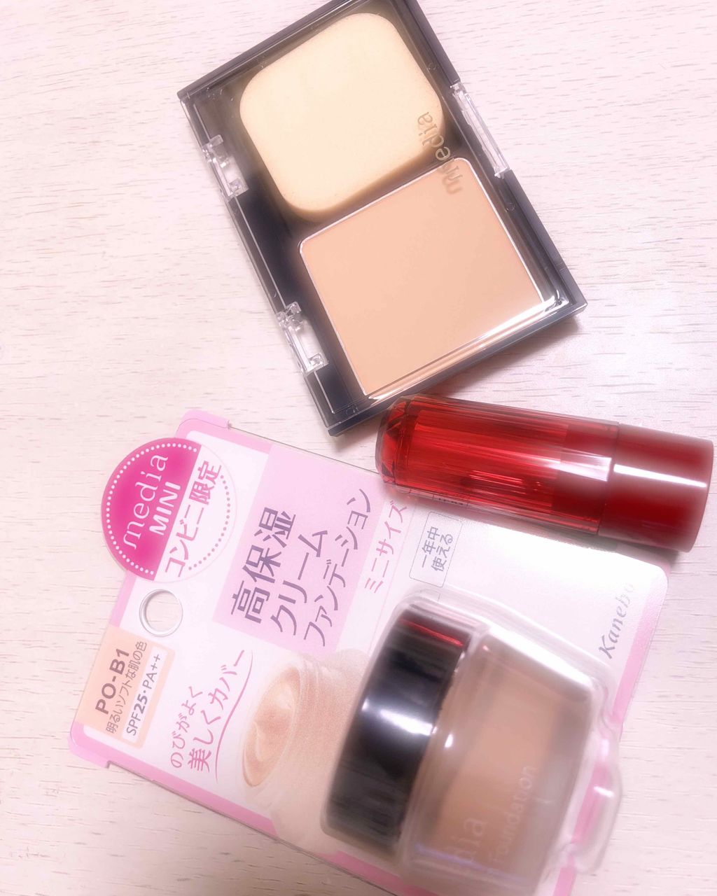 ミニリップ/media/口紅を使ったクチコミ(1枚目)