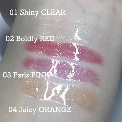 シャイニーリップグロス/More..Mi by momo/リップグロスを使ったクチコミ(2枚目)