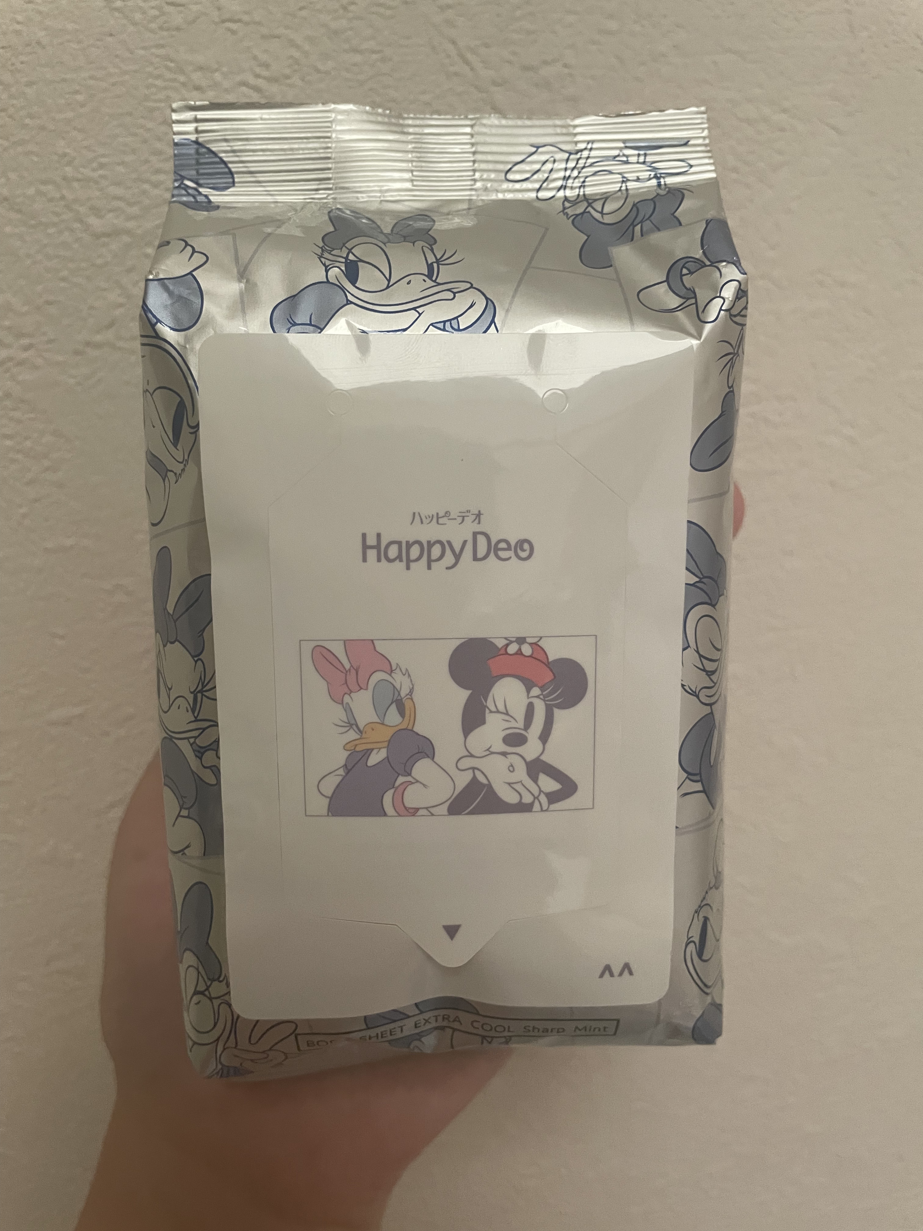 ハッピーデオ ボディシート 極冷 シャープミント /マンダム/デオドラント・制汗剤を使ったクチコミ（2枚目）