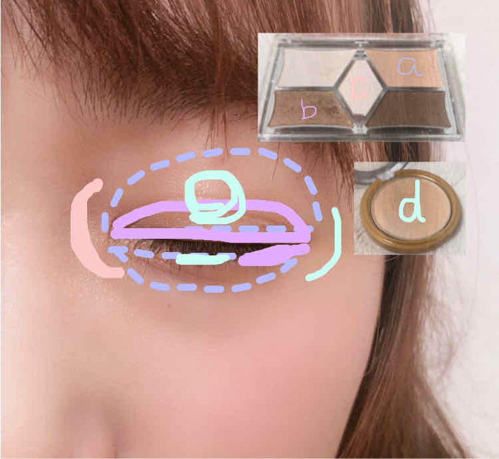 【旧品】パーフェクトスタイリストアイズ/キャンメイク/アイシャドウパレットを使ったクチコミ（2枚目）