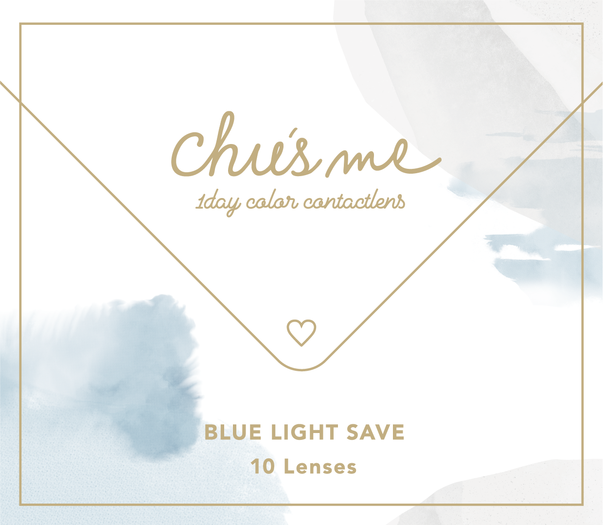 Chu's me BLUE LIGHT SAVE 1day ミルキーチャイ