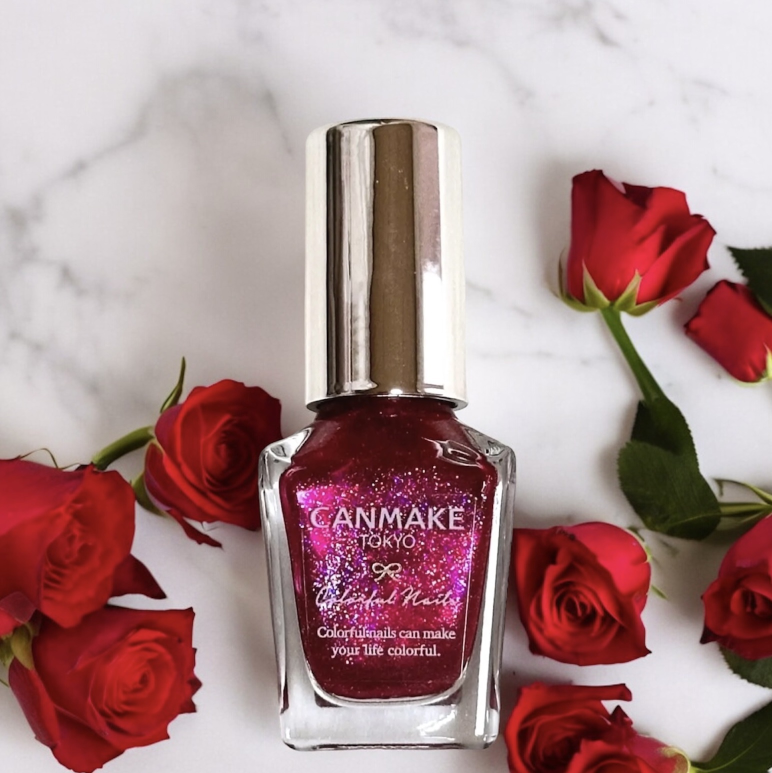 カラフルネイルズ/キャンメイク/マニキュアを使ったクチコミ（1枚目）