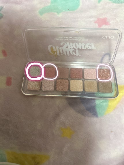 エクスプローラ12色 動物アイシャドウパレット/PERFECT DIARY/アイシャドウパレットを使ったクチコミ(4枚目)