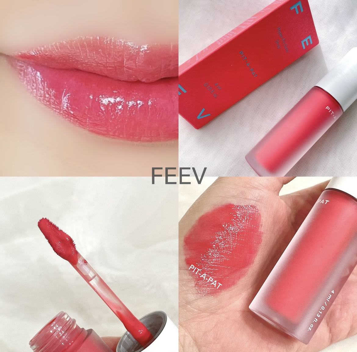 カラードロップ ピットアパット/FEEV/口紅を使ったクチコミ（1枚目）