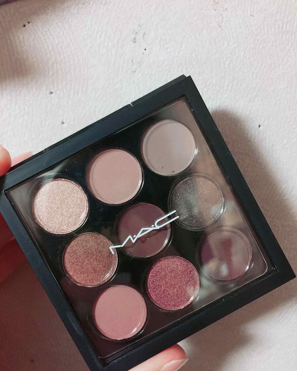 スモール アイシャドウ×9/M・A・C/アイシャドウパレットを使ったクチコミ（1枚目）