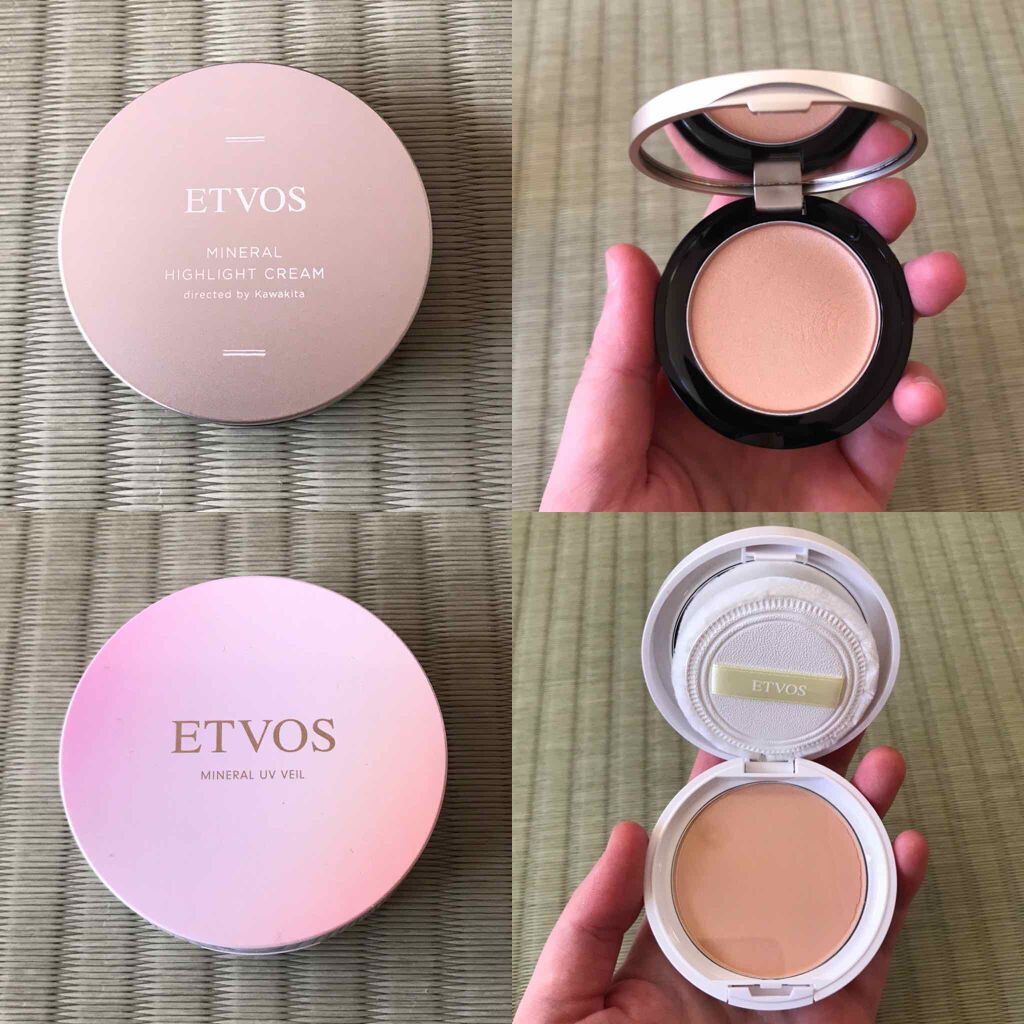 ミネラルハイライトクリーム/エトヴォス/クリームハイライトを使ったクチコミ（1枚目）