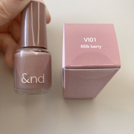 アンドバイロムアンド グラッシードロップネイル/&nd by rom&nd/マニキュアを使ったクチコミ(10枚目)