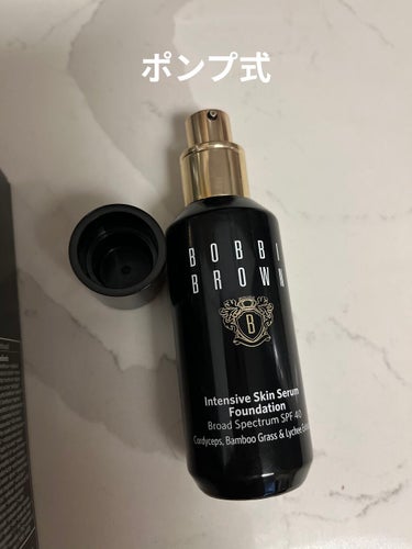 インテンシブ スキン セラム ファンデーション SPF40（PA++++） 0.75 アイボリー/BOBBI BROWN/リキッドファンデーションを使ったクチコミ（2枚目）