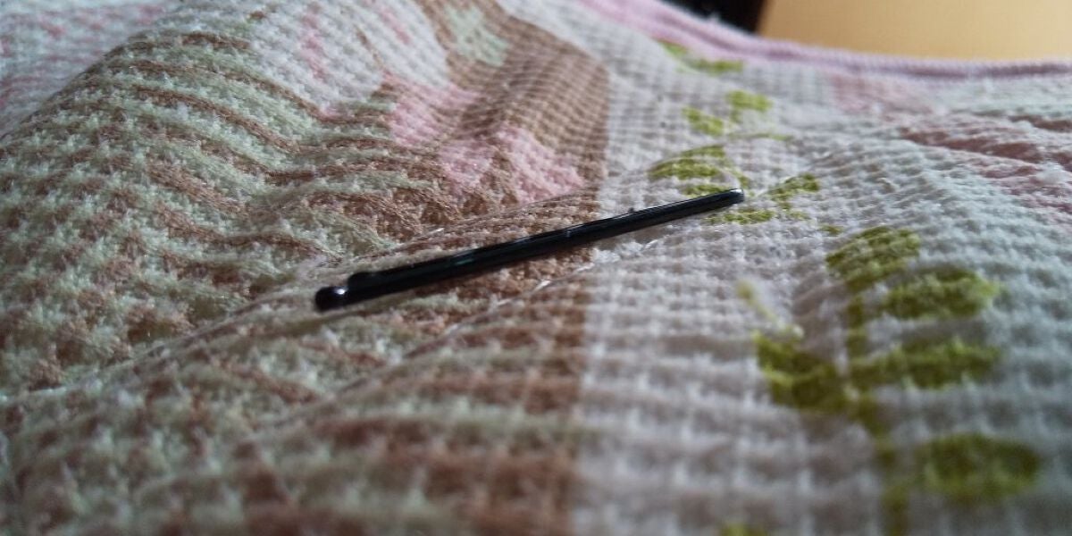 スモールピン(ブラック)/DAISO/その他スタイリングを使ったクチコミ(3枚目)