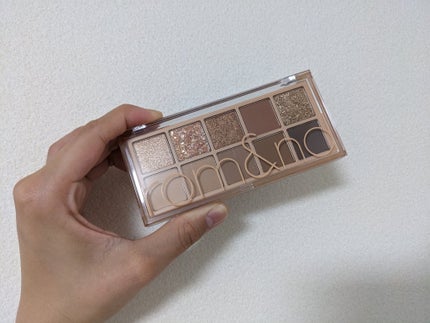 ベターザンパレット/rom&nd/アイシャドウパレットを使ったクチコミ(1枚目)