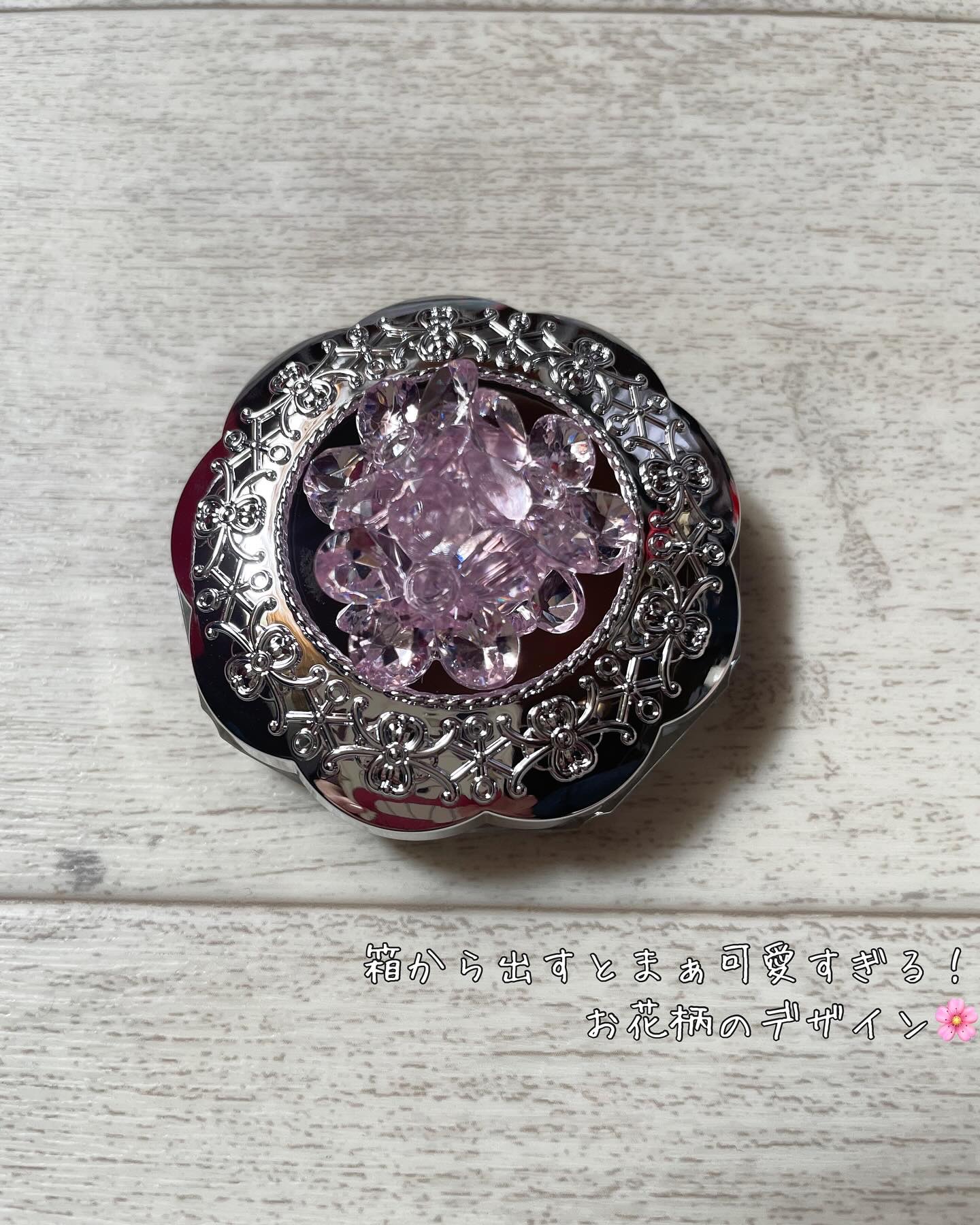 ジルスチュアート クリスタルブルーム ペタルクチュールアイズ デュオ 09 beloved charm petals/JILL STUART/アイシャドウパレットを使ったクチコミ（2枚目）