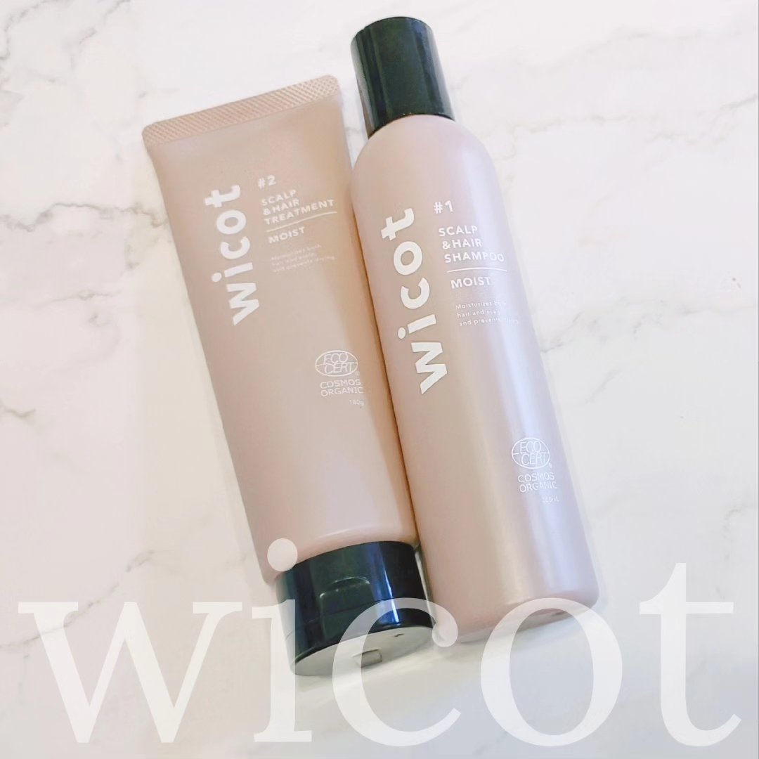 スカルプ＆ヘア シャンプー/トリートメント モイスト/wicot/市販シャンプーを使ったクチコミ（1枚目）