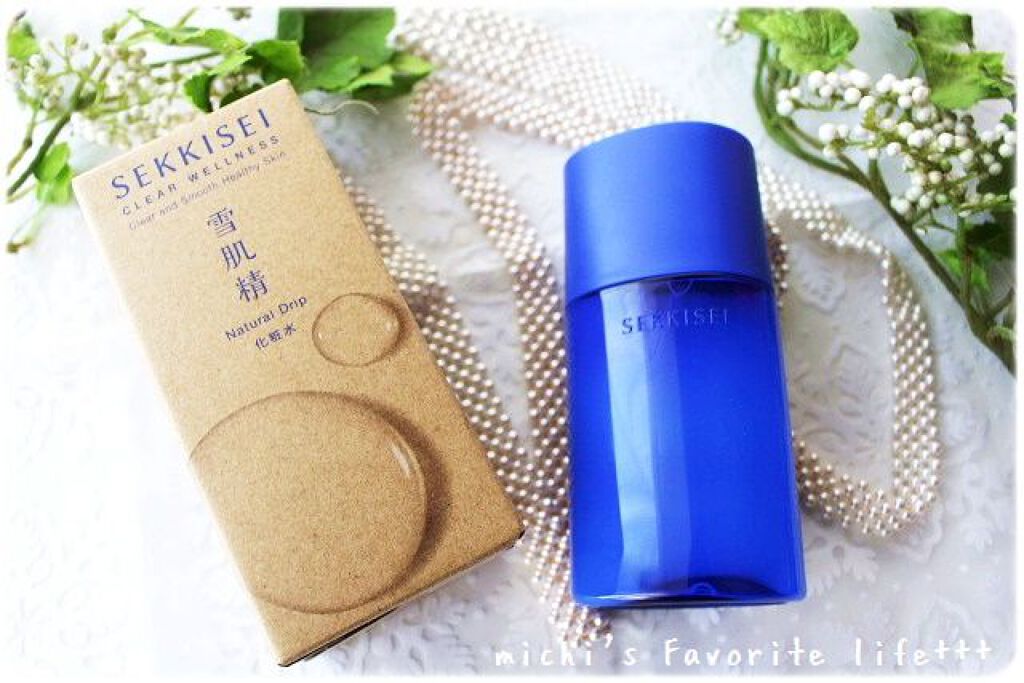 クリアウェルネス ナチュラル ドリップ/雪肌精/化粧水を使ったクチコミ（1枚目）