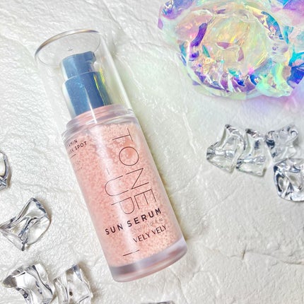 ビタミントーンアップサンセラム/VELY VELY/日焼け止めローションを使ったクチコミ(4枚目)