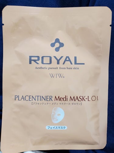 PLACENTINAR Medi MASK01/ROYAL/シートマスク・パックを使ったクチコミ（1枚目）