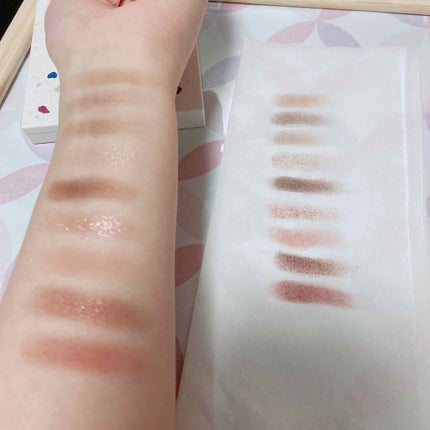 TERRAZZO Shadow palette/HOLIKA HOLIKA/アイシャドウパレットを使ったクチコミ(4枚目)