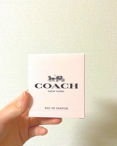 コーチ  オー ド パルファム/COACH/香水(レディース)を使ったクチコミ（1枚目）