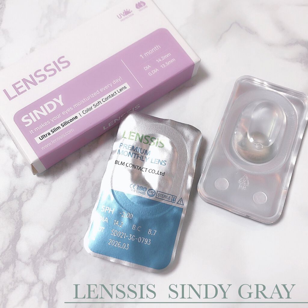 シンディーシリーズ/LENSSIS/カラーコンタクトレンズを使ったクチコミ(4枚目)