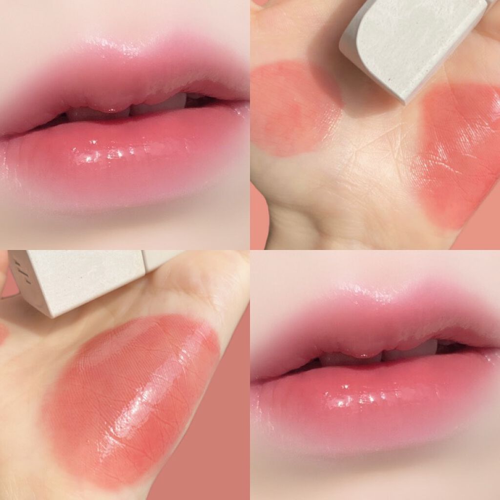 ドットオンムードピュアグロウティント/Heart Percent/リップティントを使ったクチコミ(4枚目)