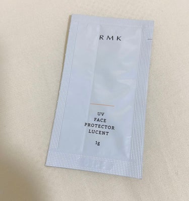 RMK  UVフェイスプロテクター ルーセントのクチコミ「こんにちは(」・ω・)


今日は前にRMKの違うUVをいただいたときに
一緒にいただいたUV.....」（1枚目）