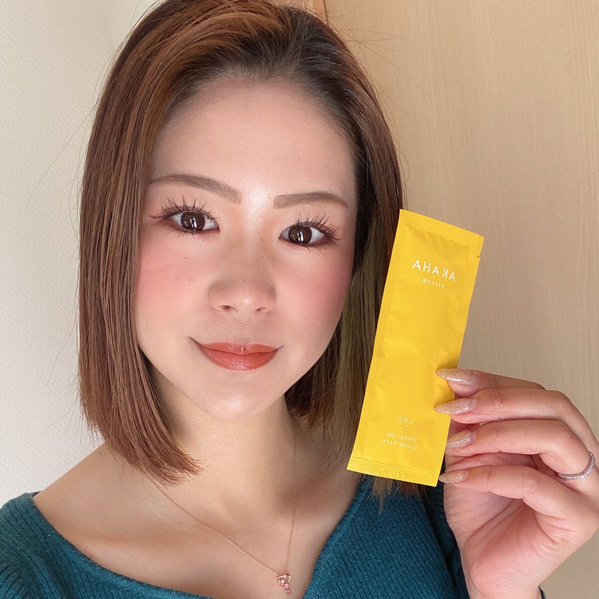 スパークリングセラムパック【YELLOW】/AKAHA/シートマスク・パックを使ったクチコミ(8枚目)