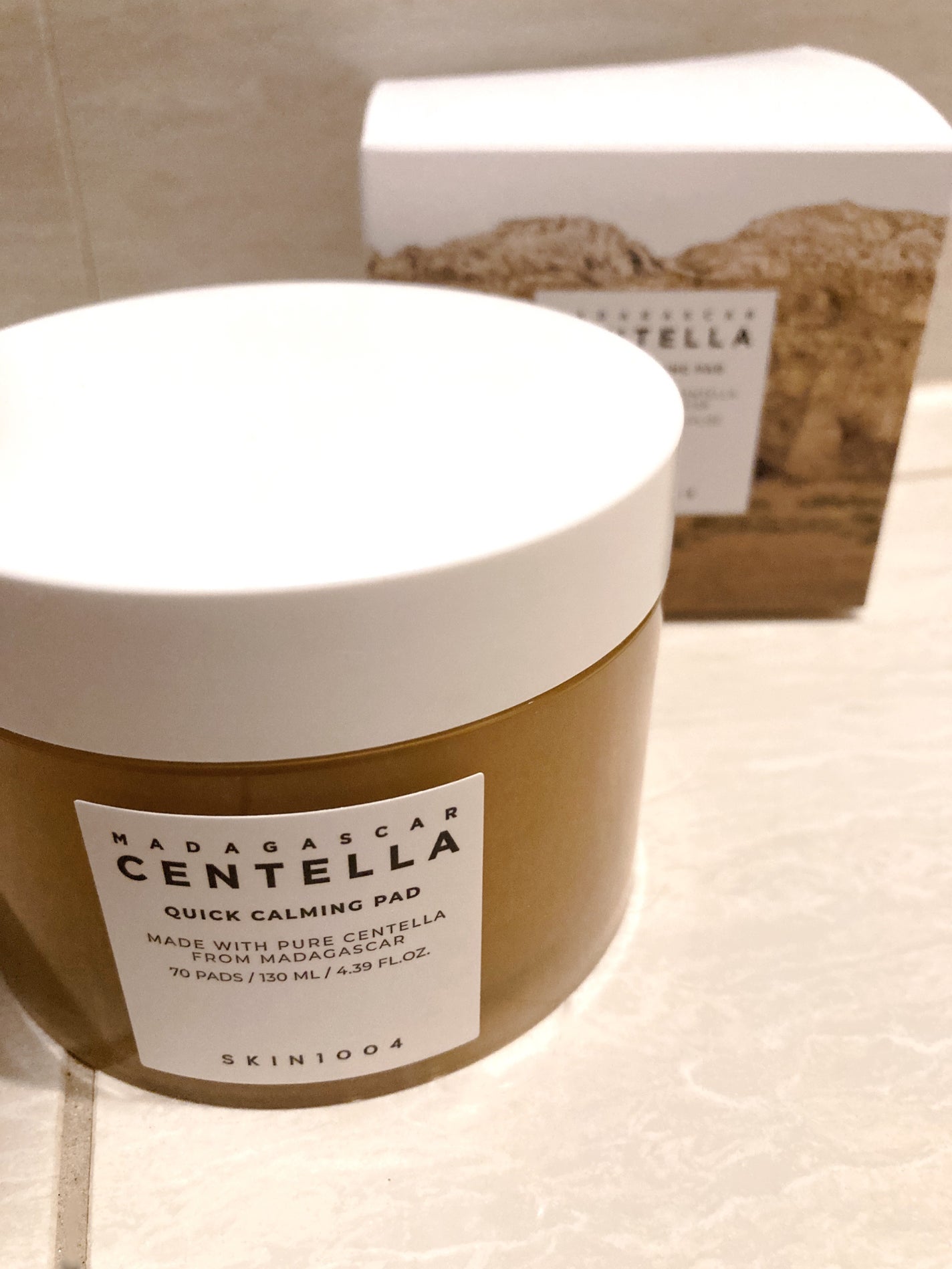 センテラ クイックカーミングパッド/SKIN1004/トナーパッドを使ったクチコミ(1枚目)