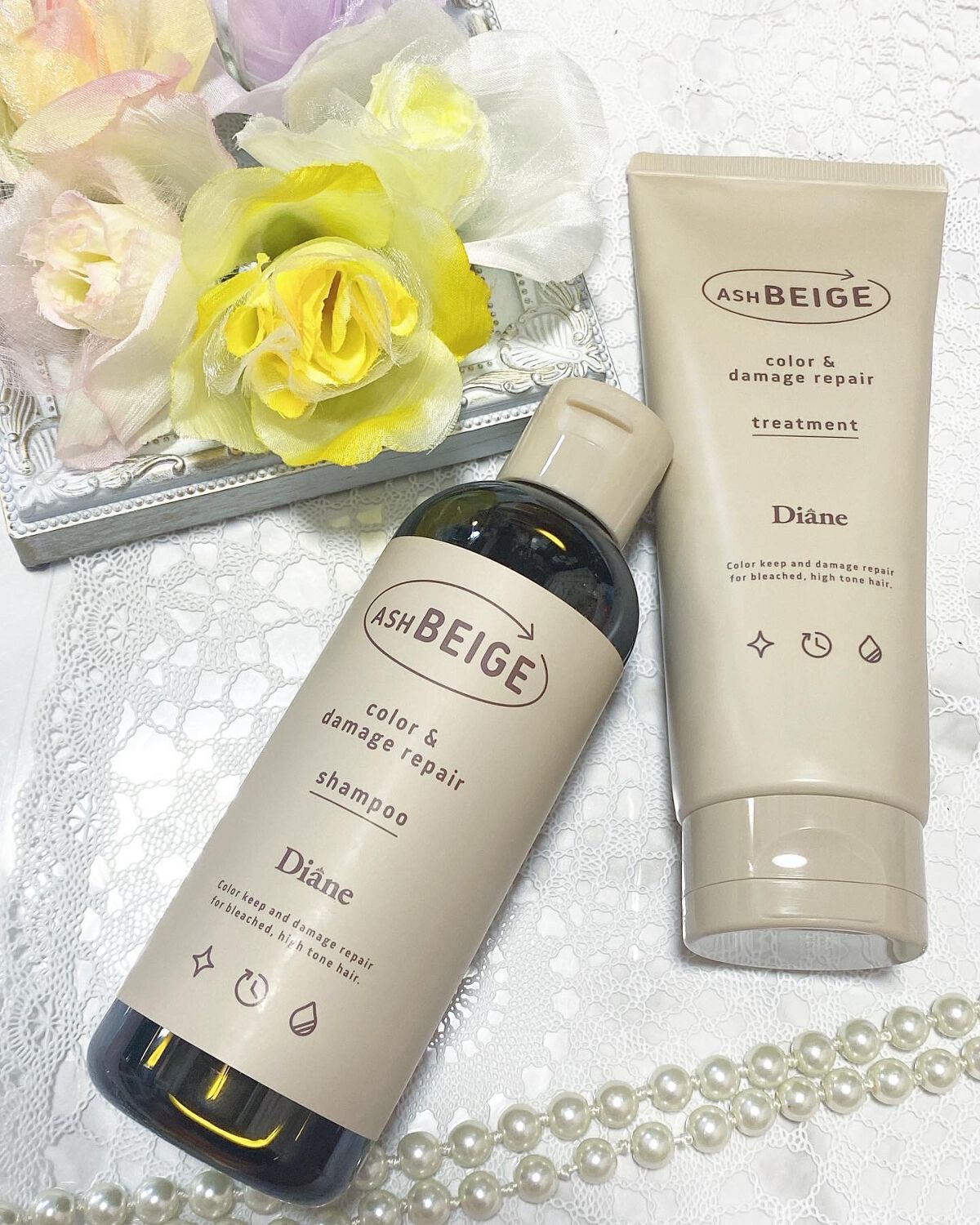 カラーシャンプー&トリートメント/ダイアン/市販シャンプーを使ったクチコミ(1枚目)