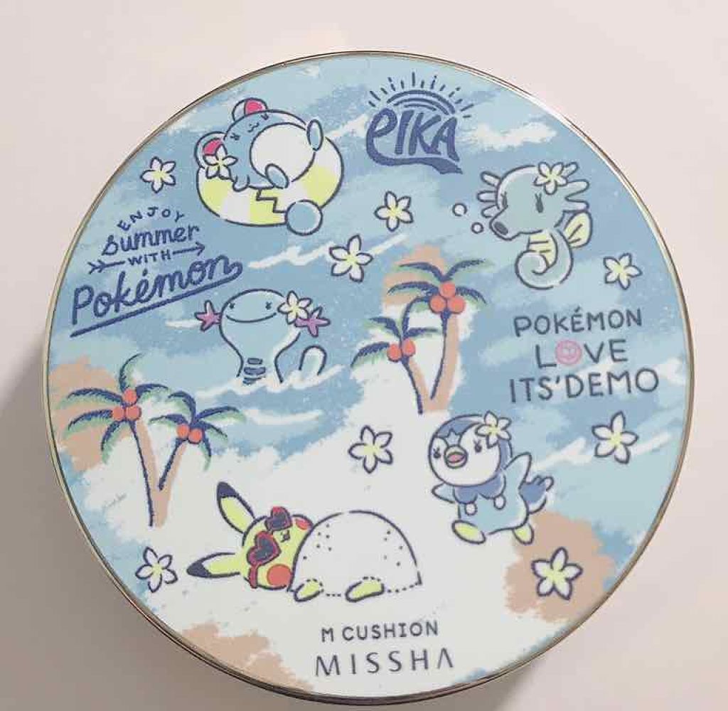 M クッション ファンデーション(モイスチャー)/MISSHA/クッションファンデーションを使ったクチコミ(1枚目)