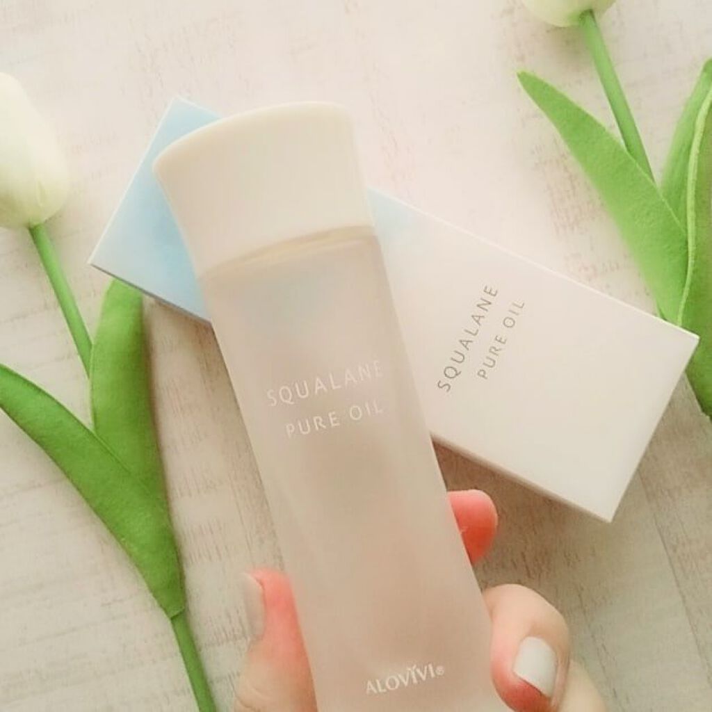 スクワランピュアオイル/アロヴィヴィ/フェイスオイルを使ったクチコミ(6枚目)