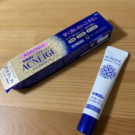 マキロン アクネージュ メディカルクリーム	(医薬品)	/マキロン/その他を使ったクチコミ(1枚目)