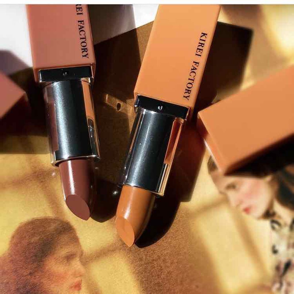 リップスティックデュオ/KIREI FACTORY/口紅を使ったクチコミ（1枚目）