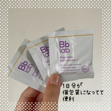 BB LAB Placenta Isoflavone +のクチコミ「プラセンタのパイオニア「ビービーラボ」発のインナーサプリメント
🌟プラセンタ　イソフラボン＋🌟.....」（2枚目）