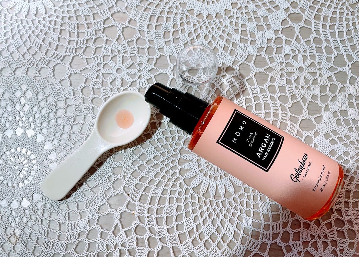 モモアルガンヘアエッセンス/ガランビュー/ヘアオイルを使ったクチコミ(3枚目)