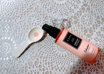 モモアルガンヘアエッセンス/ガランビュー/ヘアオイルを使ったクチコミ(3枚目)