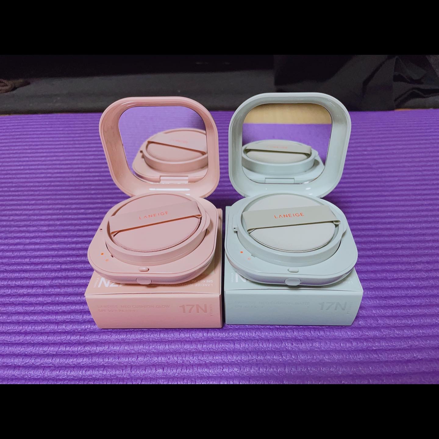 ネオクッション グロウ 17N/LANEIGE/クッションファンデーションを使ったクチコミ（1枚目）