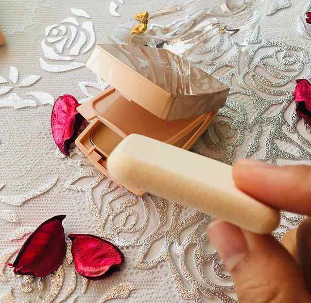 24 ミネラルモイストパウダーファンデ/24h cosme/パウダーファンデーションを使ったクチコミ(3枚目)