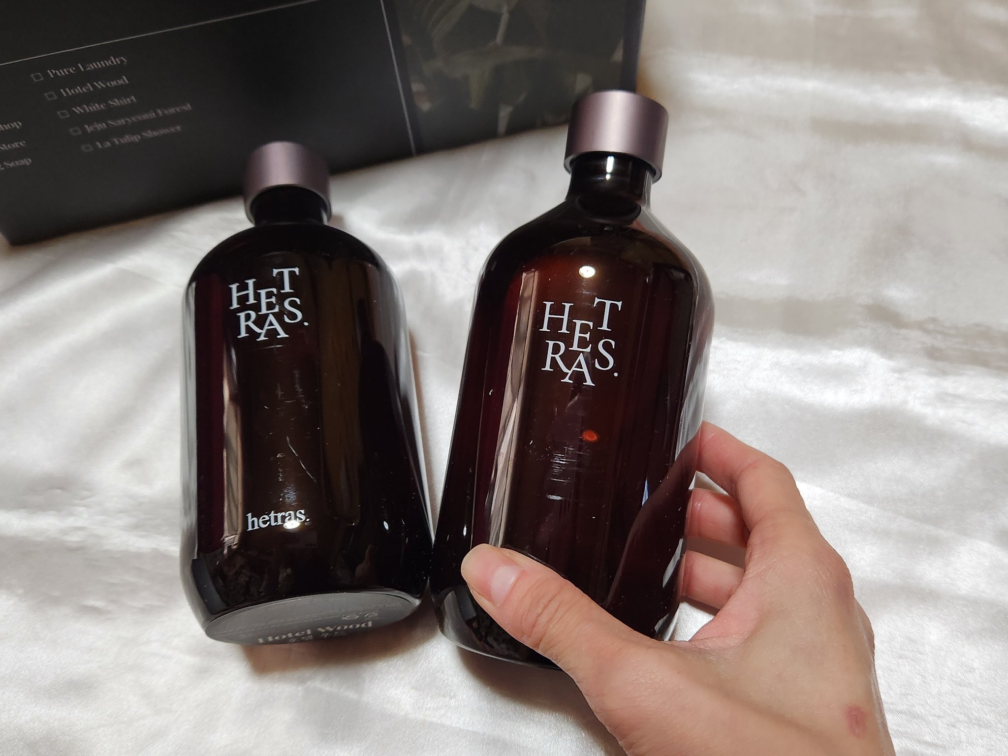 プレミアムディフューザー/hetras/ルームフレグランスを使ったクチコミ（1枚目）