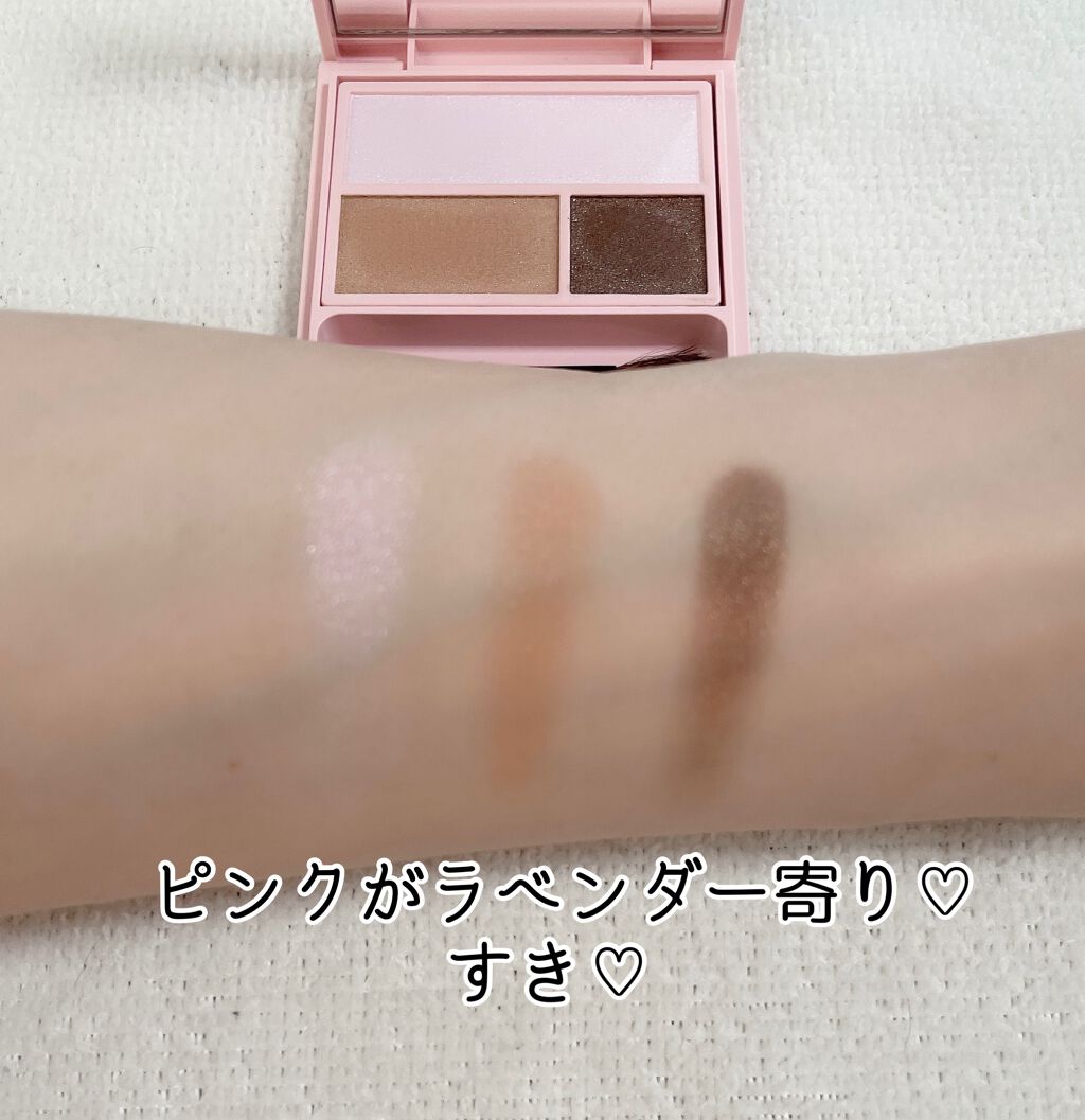 フーミー アイシャドウパレット/WHOMEE/アイシャドウパレットを使ったクチコミ（3枚目）