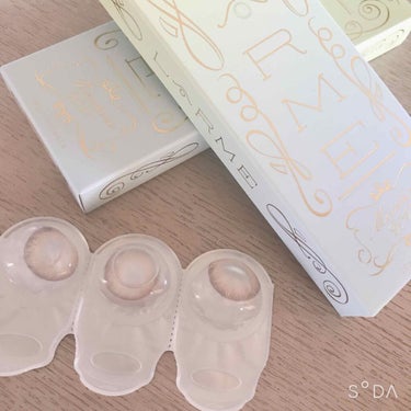 LARME MOISTURE UV(ラルムモイスチャーUV)/LARME/カラーコンタクトレンズを使ったクチコミ（2枚目）