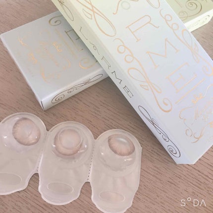LARME MOISTURE UV(ラルムモイスチャーUV)/LARME/カラーコンタクトレンズを使ったクチコミ(2枚目)