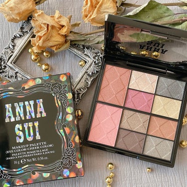 メイクアップ パレット  01 クラシカルでムードのあるカラーパレット/ANNA SUI/アイシャドウパレットを使ったクチコミ（2枚目）