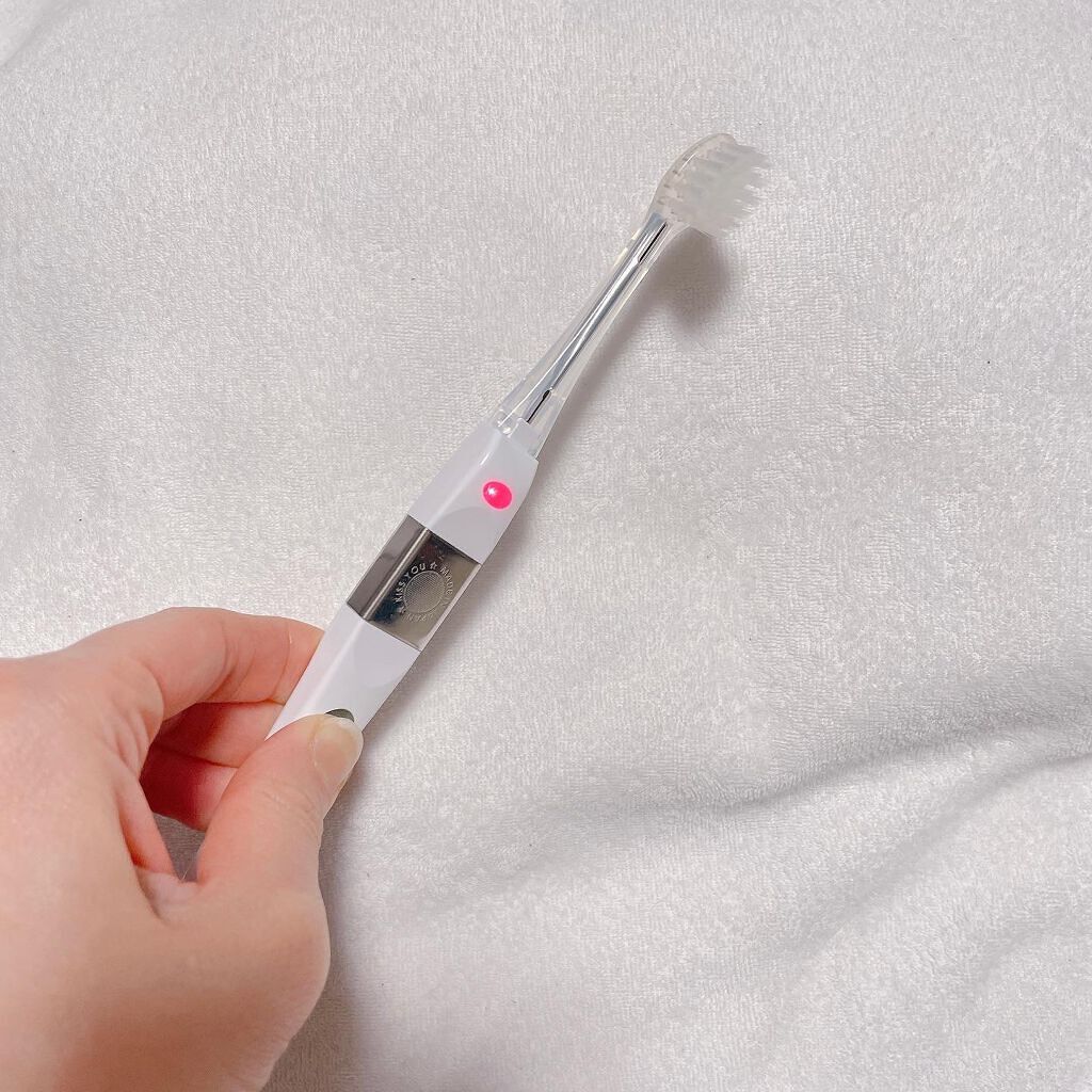 マイナスイオン歯ブラシ/KISS YOU/歯ブラシを使ったクチコミ(2枚目)