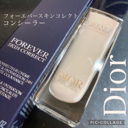 ディオールスキン フォーエヴァー スキン コレクト コンシーラー 00ニュートラル/Dior/リキッドコンシーラーを使ったクチコミ(1枚目)