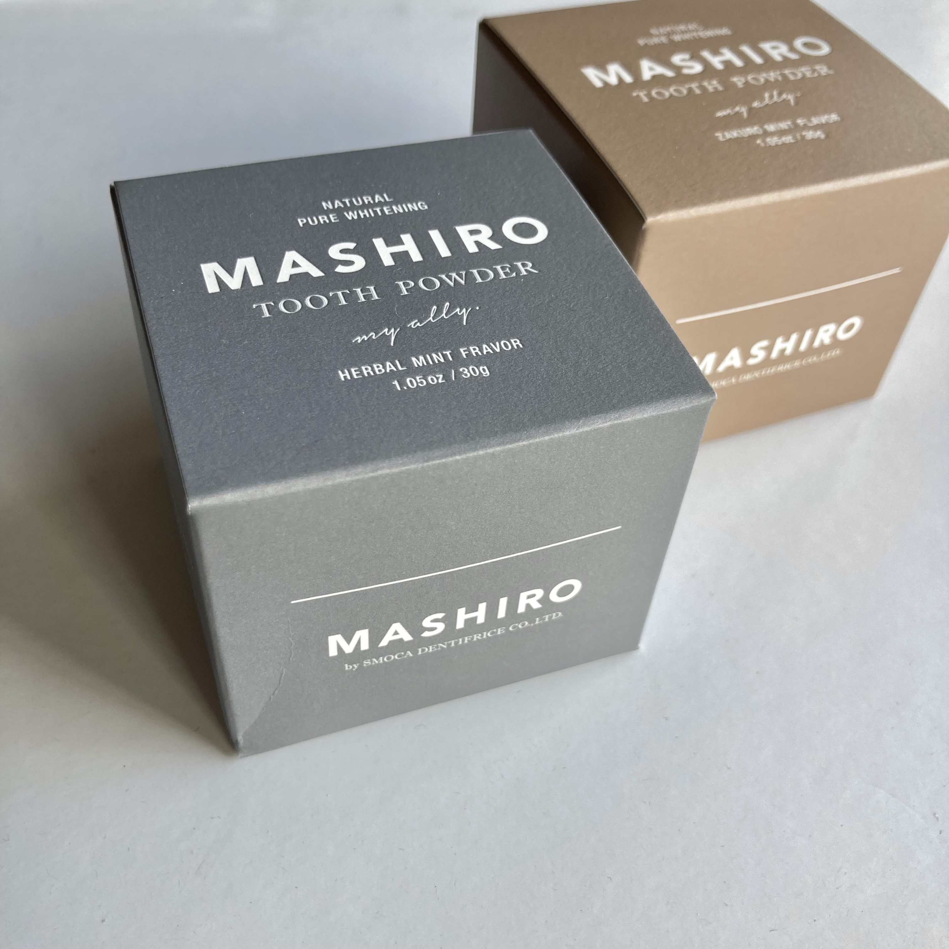 MASHIRO 薬用ホワイトニングパウダー ハーブミント/MASHIRO/歯磨き粉を使ったクチコミ（1枚目）