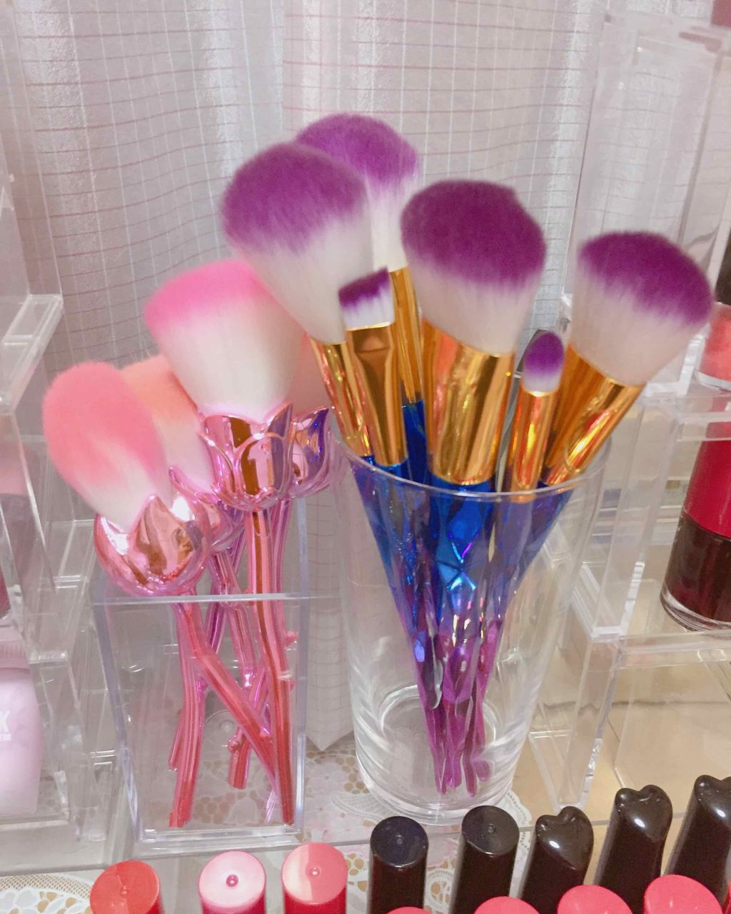 そら on LIPS 「リクエストがあったのでコスメ収納パート2✨1枚目コスメ収納一部..」(3枚目)