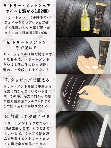 フィーノ プレミアムタッチ 濃厚美容液ヘアマスク/フィーノ/ヘアマスク・ヘアパックを使ったクチコミ(3枚目)